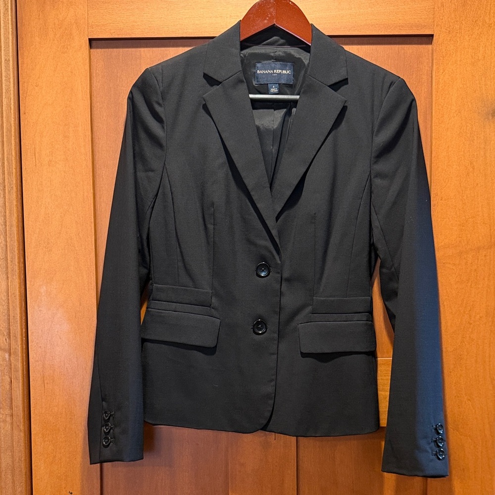Banana Republic Classic Black Women's Blazer